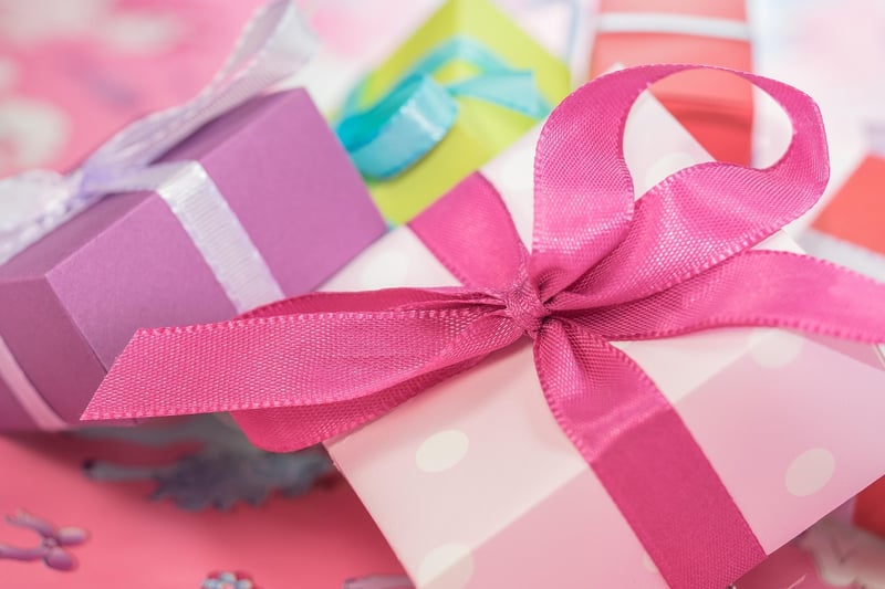 Handmade gift wrap